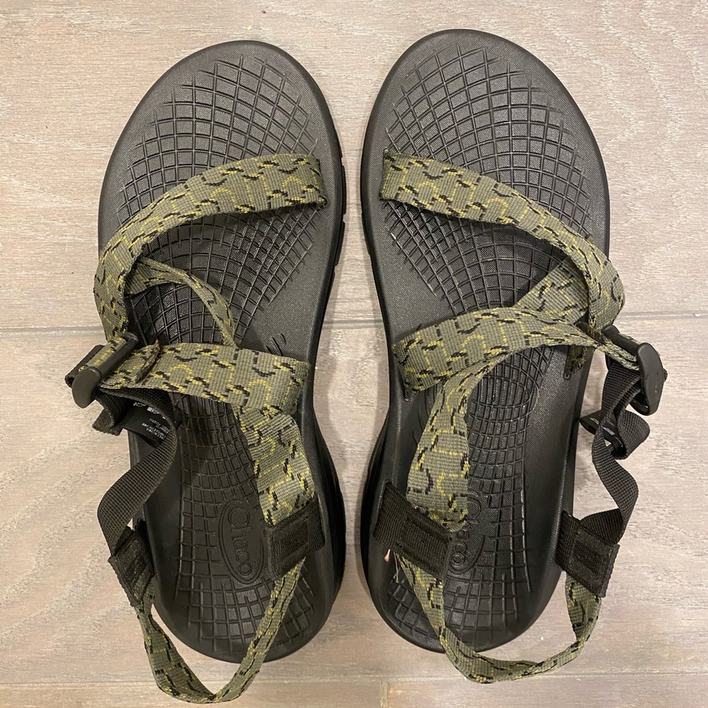 Green strap Chacos